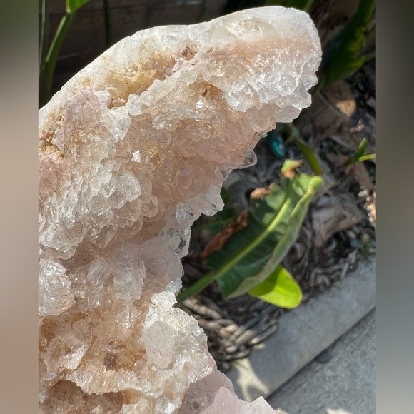 Pink Amethyst Quartz Crystal Slab - Picture 8 of 11